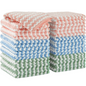 JOYMOOP Microfiber Cleaning Cloths , 18-Pack Reusable Kitchen Towels , 10" x 10".
