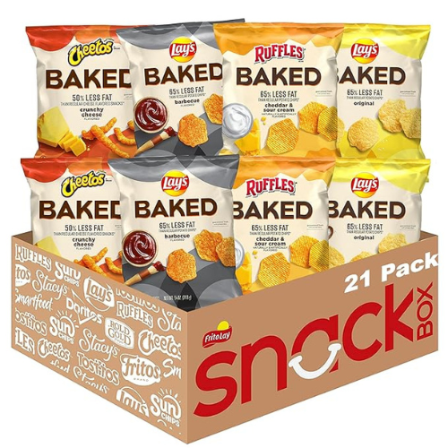 Frito-Lay Baked Snack Variety Pack – 0.875oz × 21 Bags