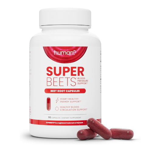 humanN SuperBeets Capsules – Heart Health Support, Non-GMO, 90ct