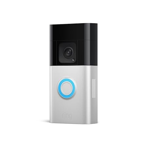 Ring Battery Doorbell Plus – HD+ Video, Motion Alerts, Two-Way Talk