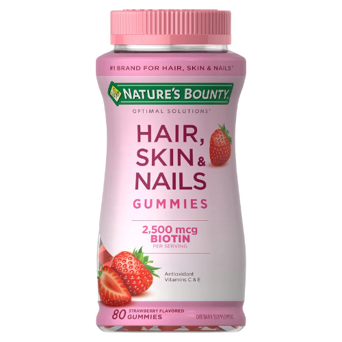 Nature’s Bounty Hair, Skin & Nails Gummies – Beauty & Wellness Support