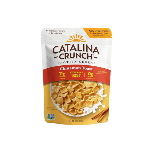 Catalina Crunch Protein Cereal – Cinnamon Toast, 9oz Bag
