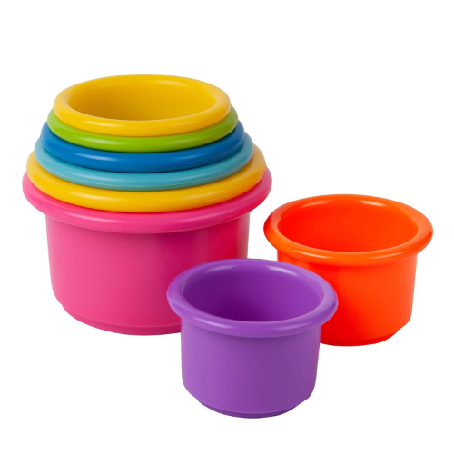 The First Years Stack & Count Stacking Cups , 8 Piece Colorful.
