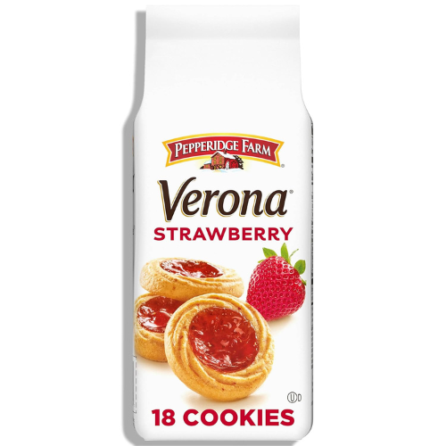 Pepperidge Farm Verona Strawberry Thumbprint Cookies 6.75 oz
