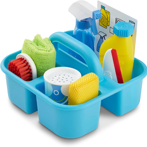 Melissa & Doug Spray , Squirt & Squeegee Play Set Pretend Play Cleaning Set