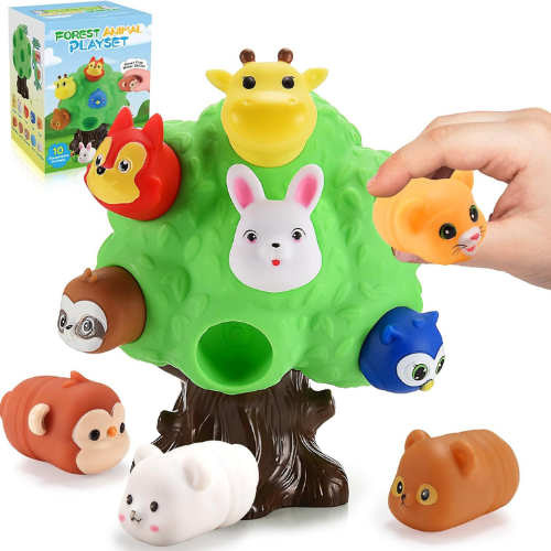 Farm & Forest Animal Montessori Toys for Toddlers Ages 1-6.