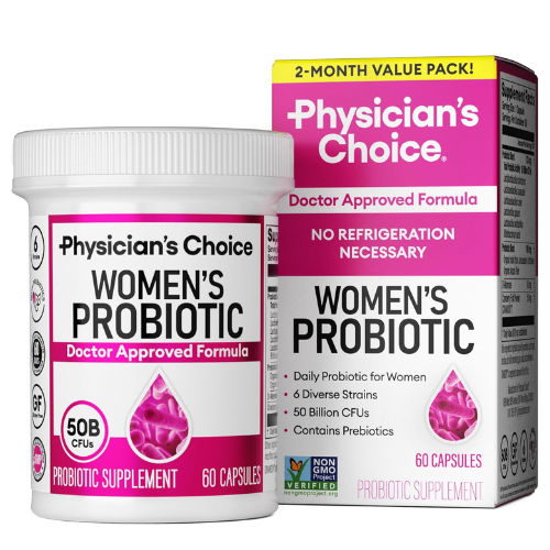 Physician's CHOICE Probiotics – PH Balance, Digestive & Feminine Health, 60c
