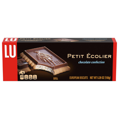 LU Petit Écolier European Milk Chocolate Biscuit Cookies  5.29 oz