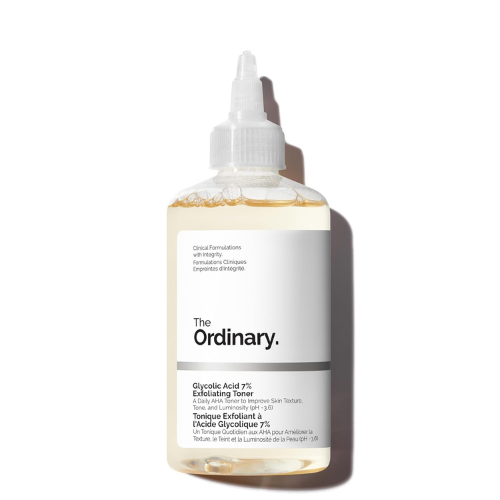 The Ordinary Glycolic Acid 7% Exfoliating Toner – Brightening & Smoothing | 240ml