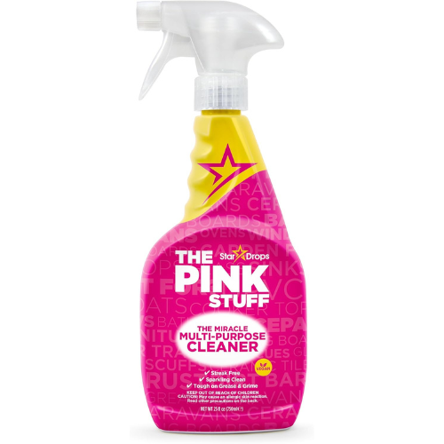 Stardrops The Pink Stuff Miracle Multi Purpose Cleaner 25 fl oz , Removes Grease , Grime & Stains from Kitchens , Bathrooms , Floors and More