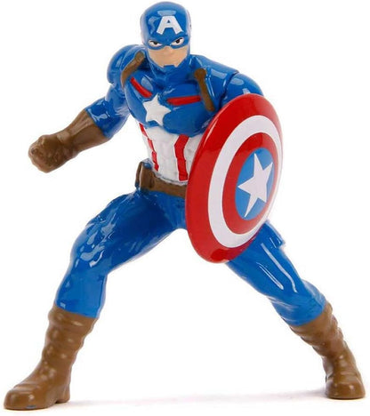 Jada 1:24 Diecast 2006 Ford Mustang GT with Captain America Figure