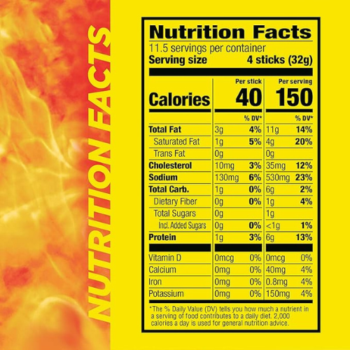 Slim Jim Original Meat Sticks – 46-Pack (0.28 oz Each)