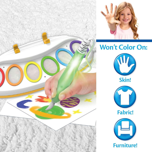 Crayola Color Wonder Magic Light Brush Mess Free Painting Kit for Toddlers Ages 3–5