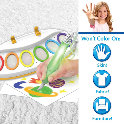 Crayola Color Wonder Magic Light Brush Mess Free Painting Kit
