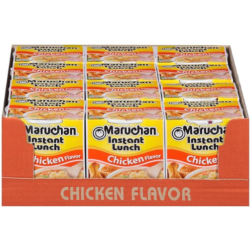 Maruchan Instant Lunch – Chicken Flavor, 12-Pack (2.25 oz Cups)