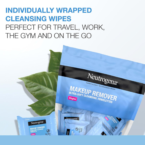 Neutrogena Makeup Remover Wipes Singles – 20 Count