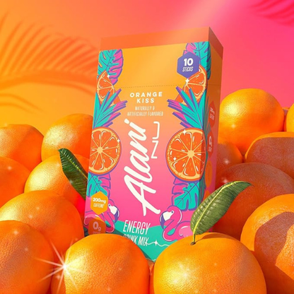 Alani Nu ORANGE KISS Energy Sticks – 10 Pack