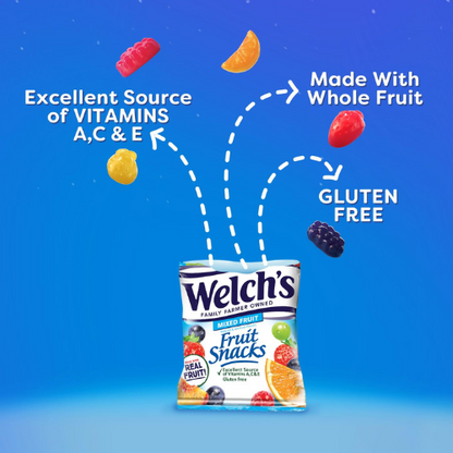 Welch's Fruit Snacks ,  40 Count (0.8 oz Packs).