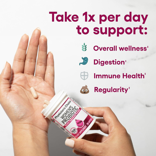 Physician's CHOICE Probiotics – PH Balance, Digestive & Feminine Health, 60c
