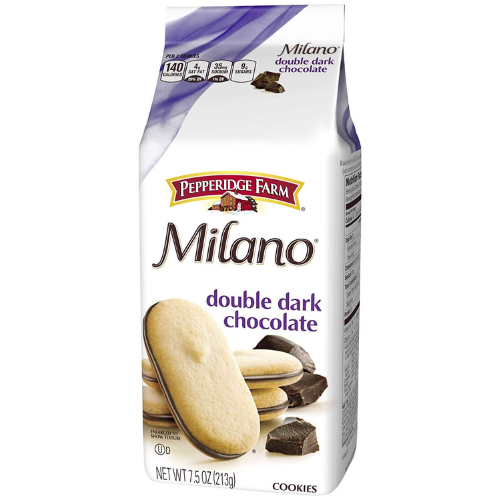 Pepperidge Farm Milano Double Dark Chocolate Cookies 3 Bags