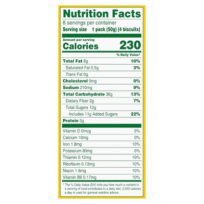 belVita Breakfast Bars Biscuits Cranberry Orange , 8 Packs