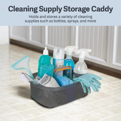 Casabella Plastic Multipurpose Cleaning Caddy with Handle.