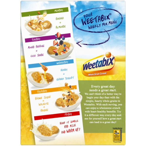 Weetabix Whole Grain Wheat Biscuits  14oz Box