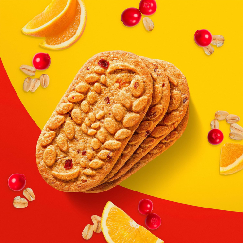 belVita Breakfast Bars Biscuits Cranberry Orange , 8 Packs