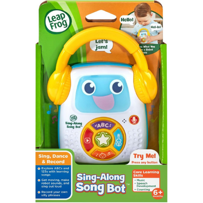 LeapFrog Sing Along Song Bot , White.