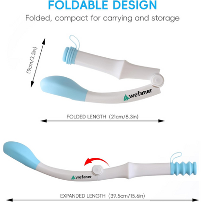 Foldable Toilet Aid , 15.6".