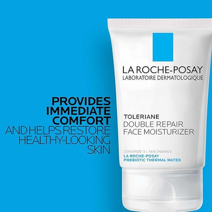 La Roche-Posay Toleriane Double Repair Face Moisturizer | 48-Hour Hydration | 2.5 fl oz