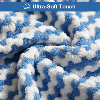 JOYMOOP Microfiber Cleaning Cloths , 18-Pack Reusable Kitchen Towels , 10" x 10".
