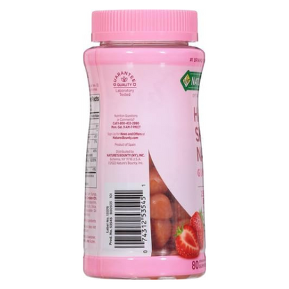 Nature’s Bounty Hair, Skin & Nails Gummies – Beauty & Wellness Support