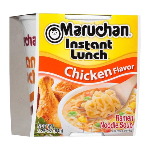 Maruchan Instant Lunch – Chicken Flavor, 12-Pack (2.25 oz Cups)