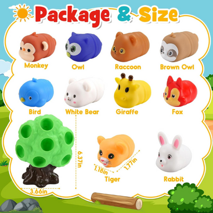 Farm & Forest Animal Montessori Toys for Toddlers Ages 1-6.