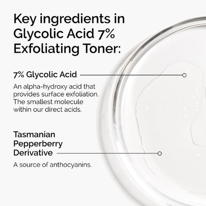 The Ordinary Glycolic Acid 7% Exfoliating Toner – Brightening & Smoothing | 240ml