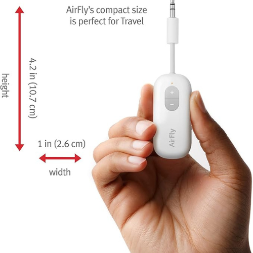 Twelve South AirFly SE – Bluetooth Audio Adapter, 20H Battery