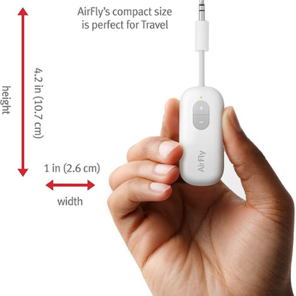 Twelve South AirFly SE – Bluetooth Audio Adapter, 20H Battery