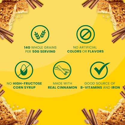belVita Soft Baked Cinnamon Oat Breakfast Biscuits 5 Packs