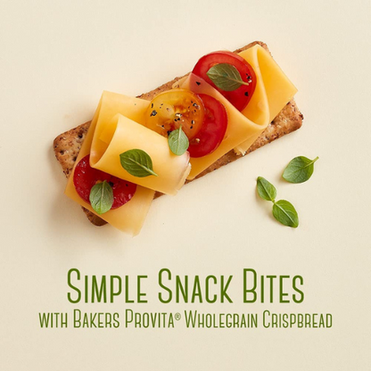 Bakers Provita High Fibre Wholewheat Crackers  Keto Friendly , 9 oz