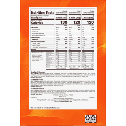 Goldfish Crackers Big Smiles Variety Pack , 30 Snack Packs