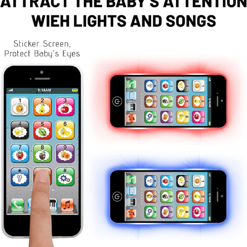 Toy Learning Play Cell Phone for Toddlers.