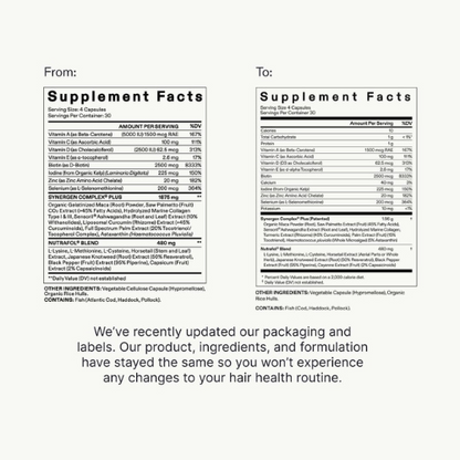 Nutrafol Women's Balance – Hair Growth Supplement for Ages 45+, 1-Month Supply