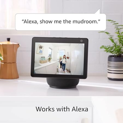 Ring Indoor Cam – 1080p HD Security Camera (White)