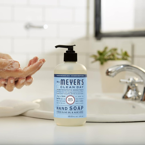Mrs. Meyer’s Clean Day Hand Soap – Rain Water Scent | Pack of 3 (12.5 fl oz Each) |