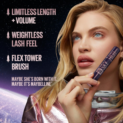 Maybelline Lash Sensational Sky High Mascara – Blackest Black |1 Count