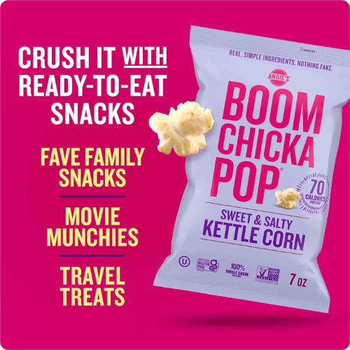 Angie's Boomchickapop Sweet & Salty Kettle Corn Popcorn 7 oz