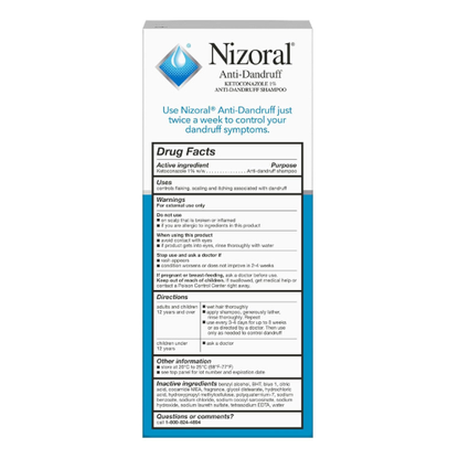 Nizoral Anti-Dandruff Shampoo – 1% Ketoconazole | Fresh Scent | 7 fl oz