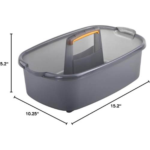 Casabella Plastic Multipurpose Cleaning Caddy with Handle.