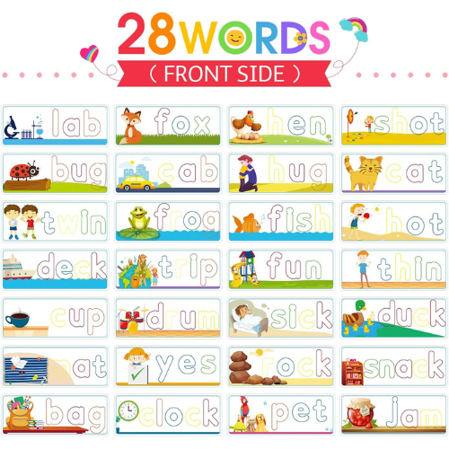 KMUYSL See & Spell Learning Toys for Kids , Educational Preschool Activity Set for Boys & Girls.